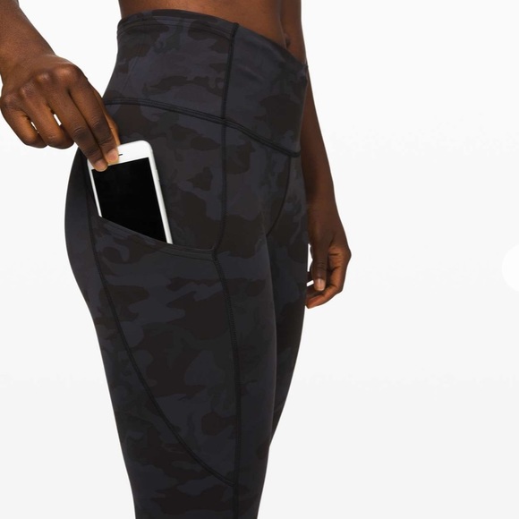 Lululemon Fast and Free HR Crop 23” - Picture 5 of 9